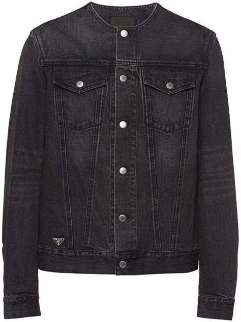 prada jacket men|prada denim jacket men's.